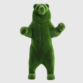 Медведь из зелени
